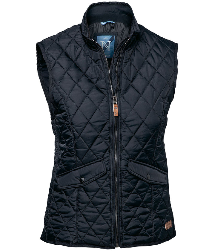 Nimbus Women’s Camden – Diamond Quilted Gilet - Midnight Blue