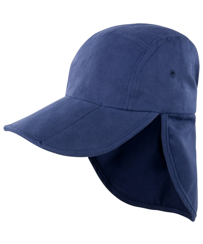 Resultheadwear Junior Fold-up Legionnaire's Cap - Navy
