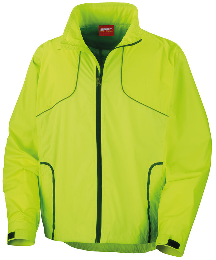 Spiro Crosslite Trail and Track Jacket - Neon Lime