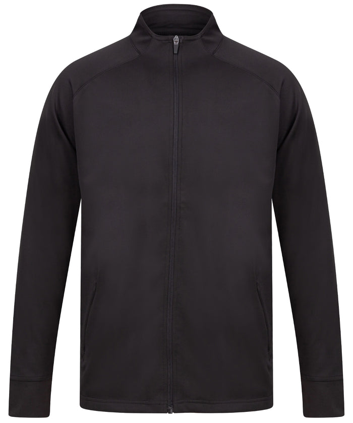 Finden & Hales Knitted Tracksuit Top - Black*