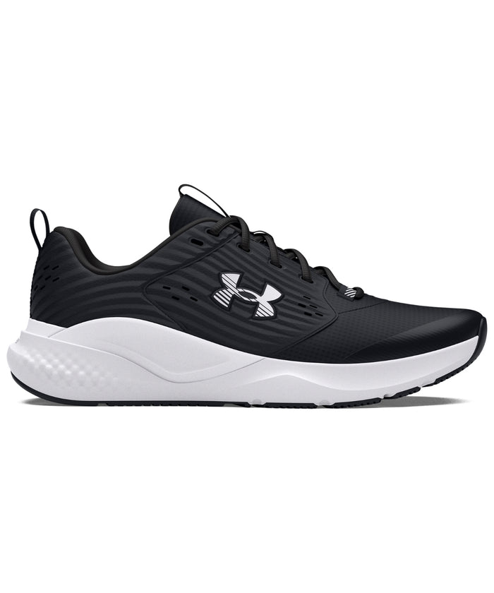 Under Armour Charged Commit TR4 Trainers - Black/White