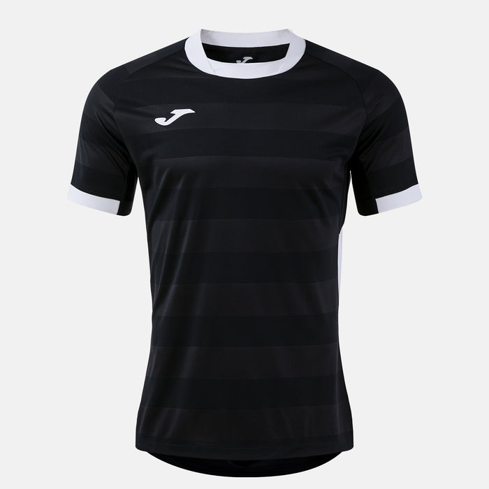 Joma Toletum VII Short Sleeve T-shirt (Adult) - Black White