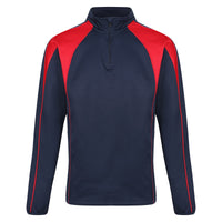 Chadwick Pro Midlayer Top (Junior) - Navy / Red