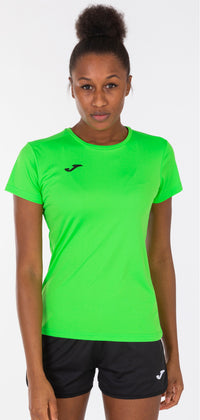 Joma T-shirt Combi S/s (Adult) - Fluorescent Green