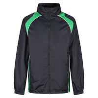 Chadwick Elite Showerproof Jckt (Junior) - Black/Emerald