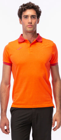Joma Combi Polo Shirt S/s (Adult) - Black Red