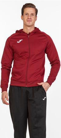 Joma Menfis Hooded Jacket (Junior) - Fluorescent Green