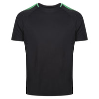 Chadwick Edge Pro Training Tee (Junior) - Black/Emerald