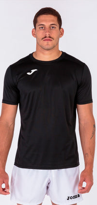 Joma Strong Shirt M/c (Junior) - Black