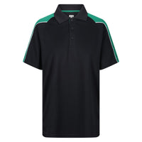 Chadwick Igen Unisex Polo (Junior) - Black / Bottle