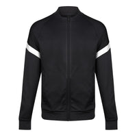 Chadwick Kinetic Full Zip Track Top (Junior) - Black / White