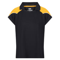 Chadwick Igen Female Polo (Junior) - Black / Amber