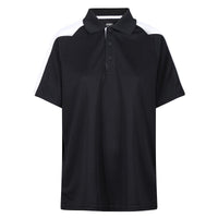 Chadwick Igen Unisex Polo (Junior) - Black / White