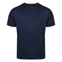 Chadwick Kinetic Tech Tee (Junior) - Navy / Maroon