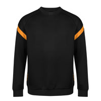 Chadwick Kinetic Crew Neck Tech Top (Junior) - Black / Amber
