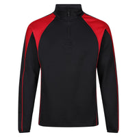 Chadwick Pro Midlayer Top (Junior) - Black / Red