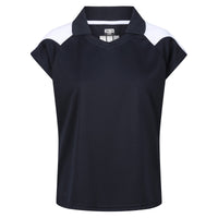 Chadwick Igen Female Polo (Junior) - Navy / White