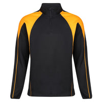 Chadwick Pro Midlayer Top (Junior) - Black / Amber