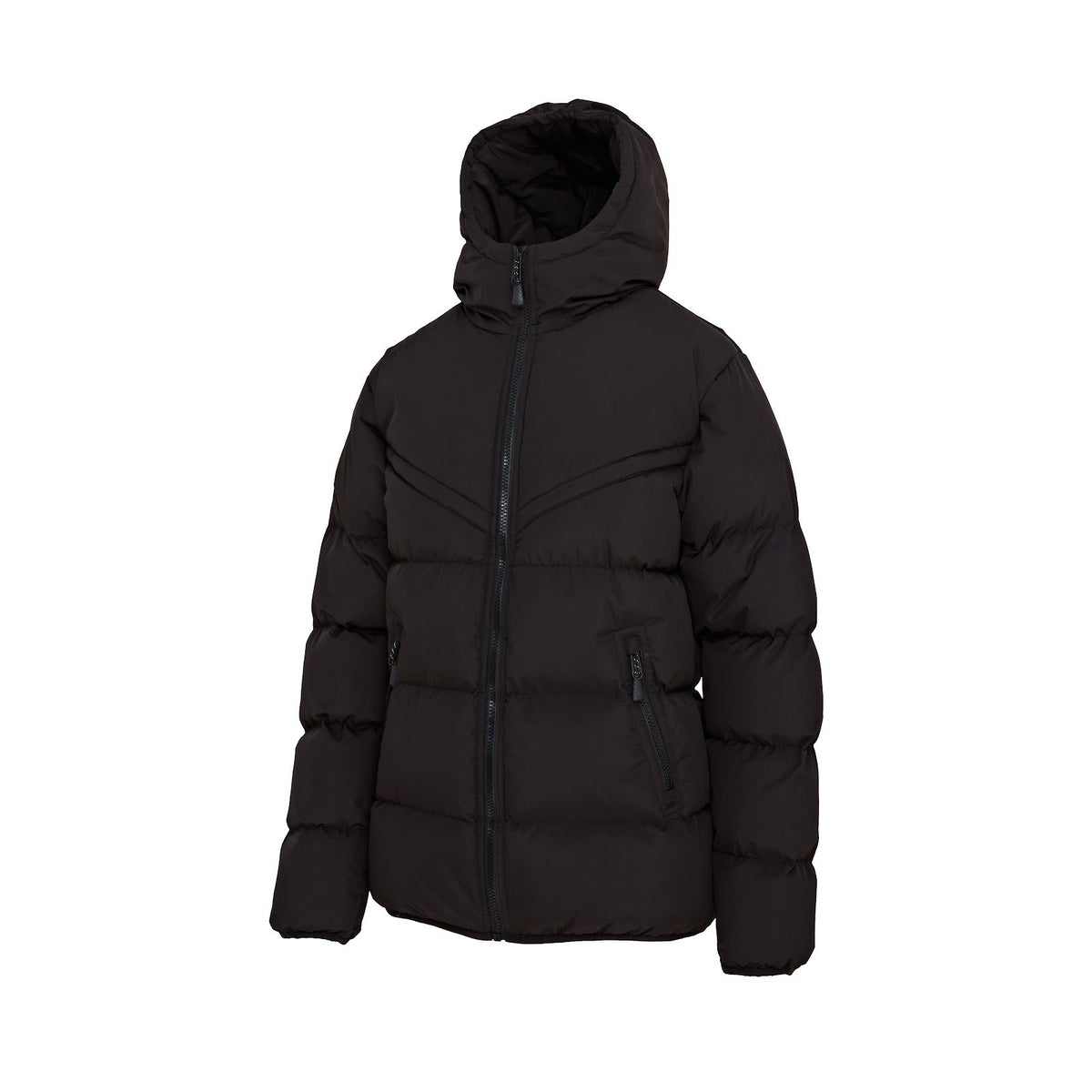 Chadwick Chevron Puffer Jacket (Junior) - Black