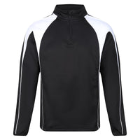 Chadwick Pro Midlayer Top (Junior) - Black / White