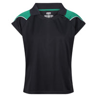 Chadwick Igen Female Polo (Junior) - Black / Bottle