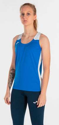 Joma T-shirt Record II (Adult) - Fluorescent Turquoise Navy Blue