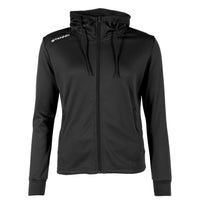 Stanno Field Hooded Top Fz Ladies - Black