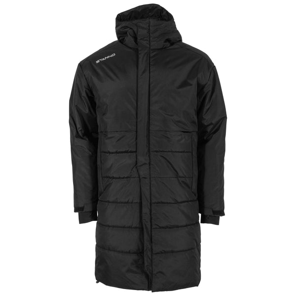 Stanno Prime Long Coach Jacket - Black