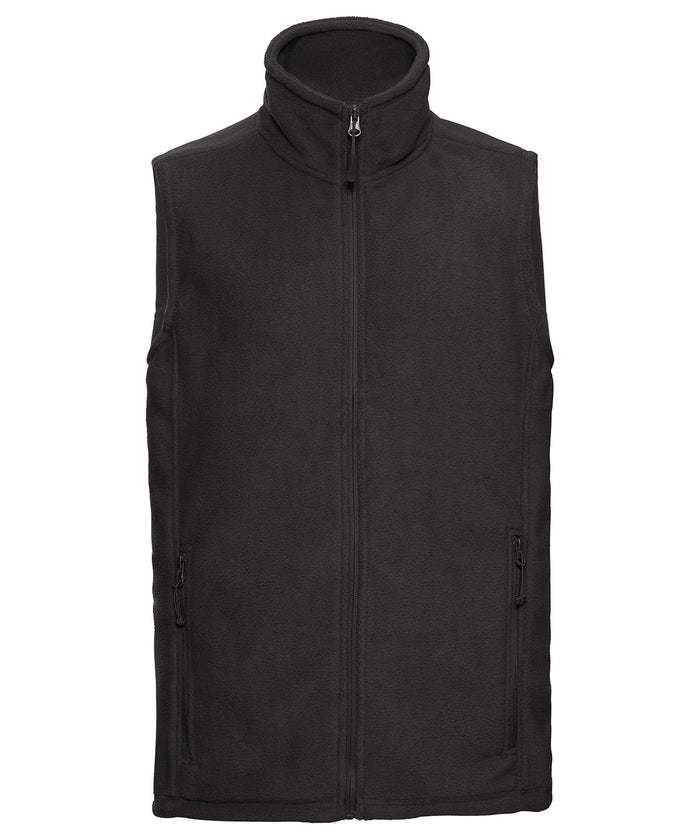 Russell Athletic Outdoor Fleece Gilet - Black