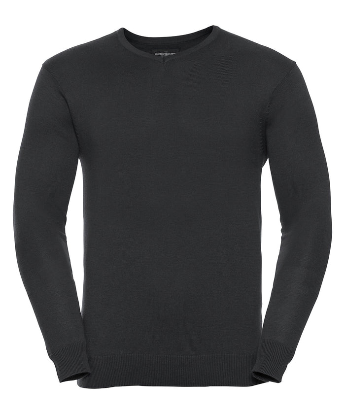 Russell Athletic V-neck Knitted Sweater - Black