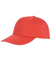 Resultheadwear Houston 5-panel Printer's Cap - Red