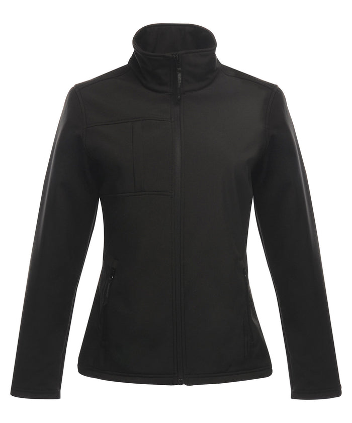 Regatta Women's Octagon Ii Printable 3-layer Membrane Softshell - Black/Black*
