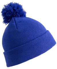Resultwinteressentials Pom Pom Beanie - Royal