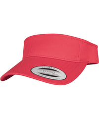 Flexfit Curved Visor Cap - Red