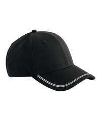 Beechfield Match Day Cap - Black/White