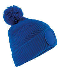 Beechfield Fan Patch Beanie - Bright Royal