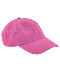 Beechfield Junior Low-profile 6-panel Dad Cap - True Pink
