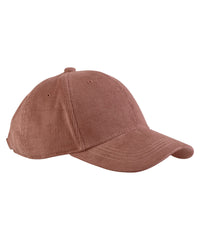 Beechfield EarthAware® Organic Cord Baseball Cap - Redwood