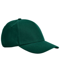Beechfield EarthAware® Classic Organic Cotton 5-panel Cap - Bottle Green