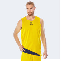 Errea Chicago Double Singlet - Navy Yellow