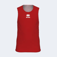 Errea Chicago Double Singlet (Junior) - Red White