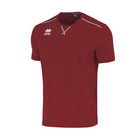 Errea Everton Shirt Short Sleeve - Maroon