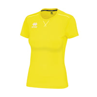 Errea Marion Shirt Short Sleeve - Yellow Fluo
