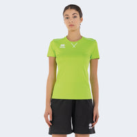 Errea Marion Shirt Short Sleeve - Green Fluo