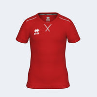Errea Marion Shirt Short Sleeve (Junior) - Red