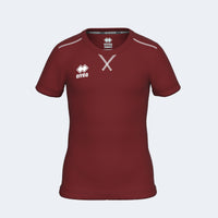 Errea Marion Shirt Short Sleeve (Junior) - Maroon