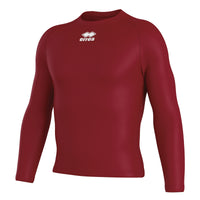 Errea Daris Shirt Long Sleeve - Maroon