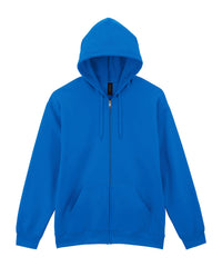Gildan Softstyle™ Midweight Fleece Adult Full-zip Hooded Sweatshirt - Royal