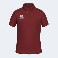 Errea Polo Alex Short Sleeve (Junior) - Maroon