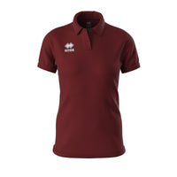 Errea Polo Alexis Woman Short Sleeve - Maroon
